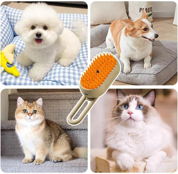 Steamy Pet Brush