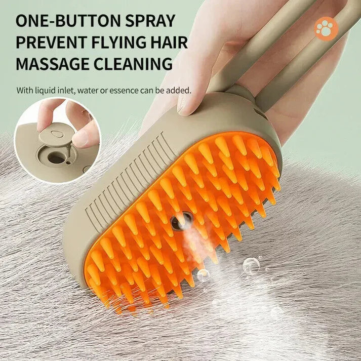 Steamy Pet Brush